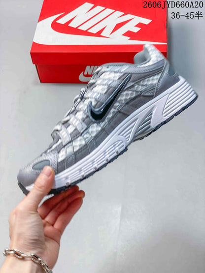 Nike P-6000 Sneakers in Silver and Grey