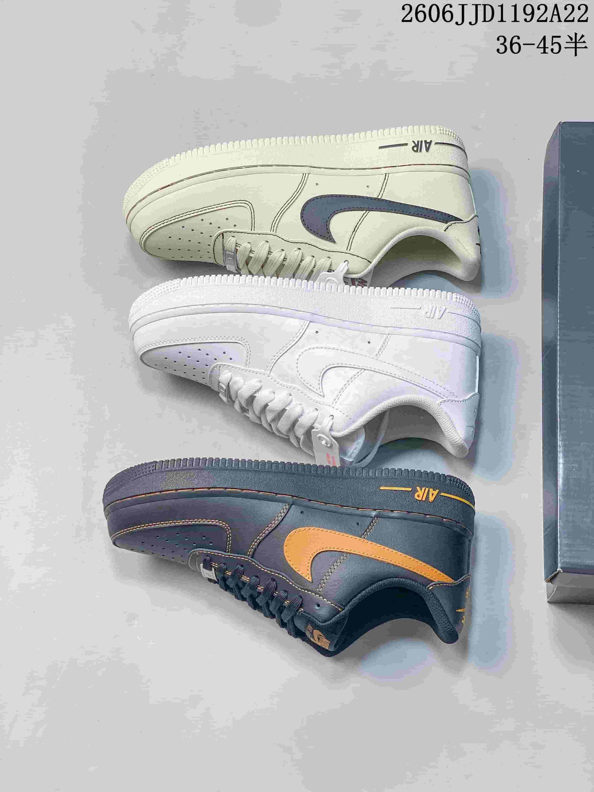 Nike Air Force 1 ’07 Low Porcelain Blue and White Sneakers