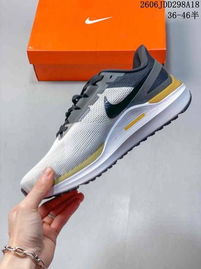 Nike ReactX Running Shoes in White, Gray and Yellow