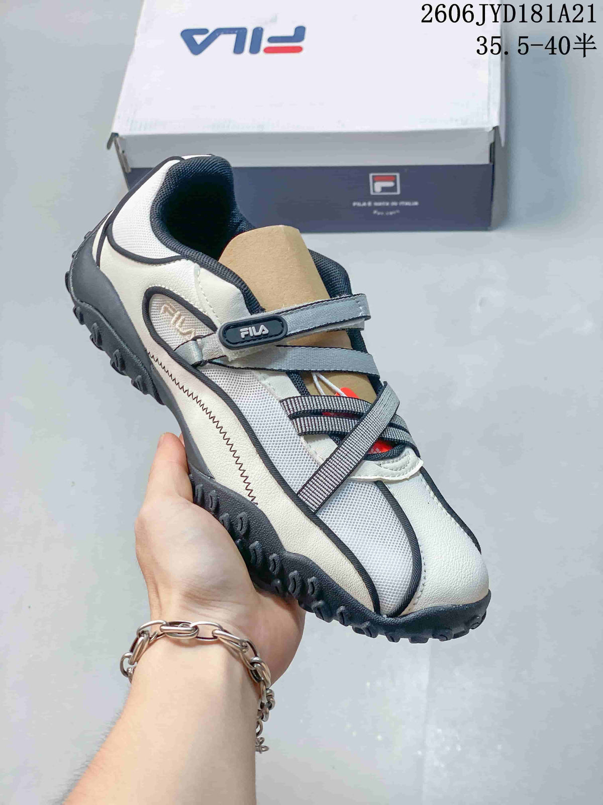FILA Pebble Sandal Shoes White Gray 612510ASYWT