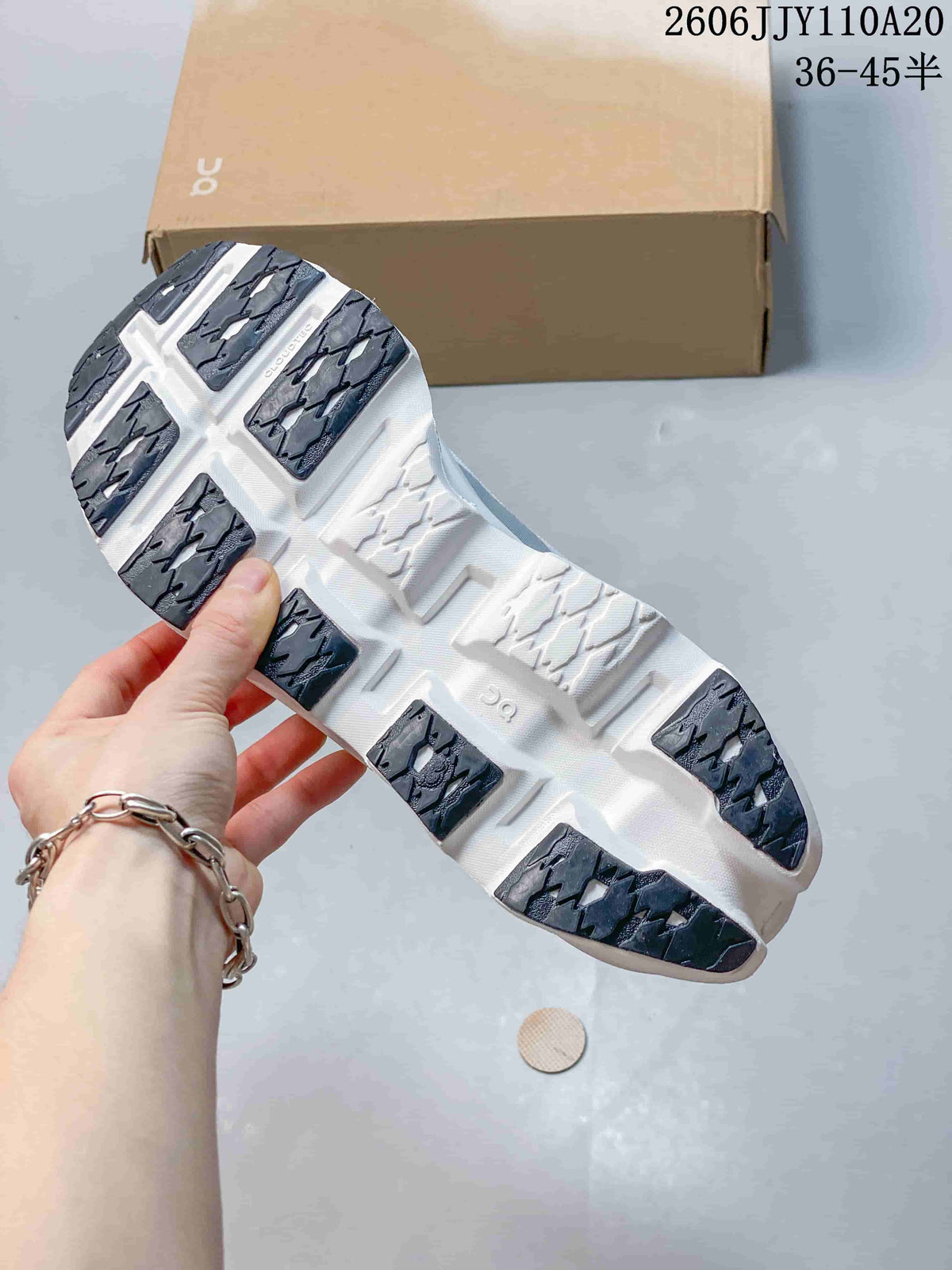 On Cloudmonster 3 White Running Shoes