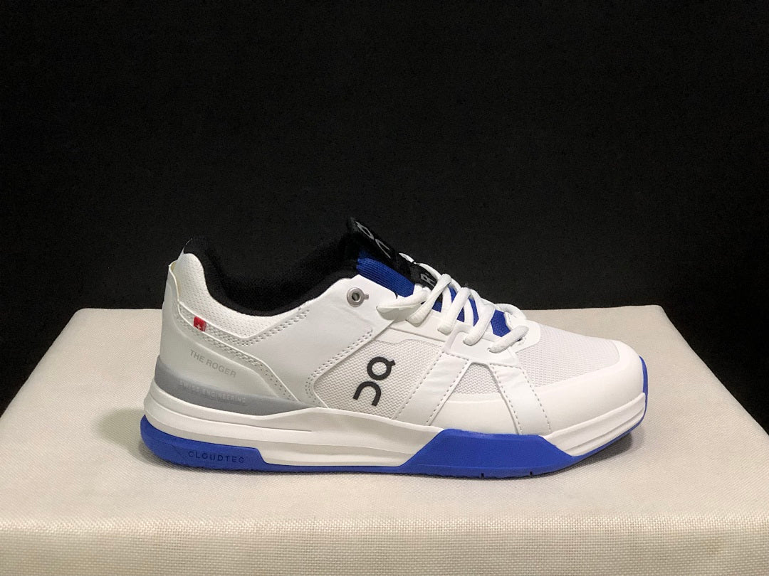 On The Roger Clubhouse Pro White Blue Sneakers
