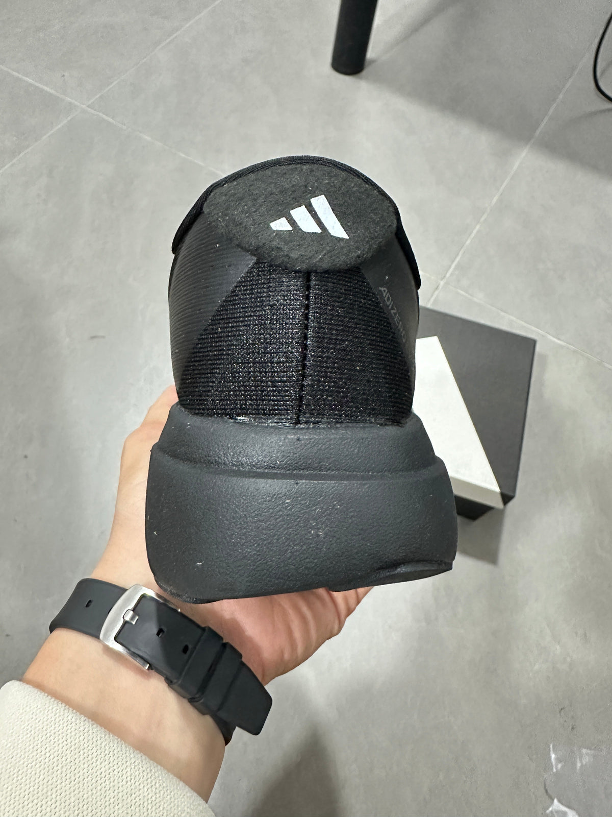 Adidas Adizero Lightstrike Pro Running Shoes Black White
