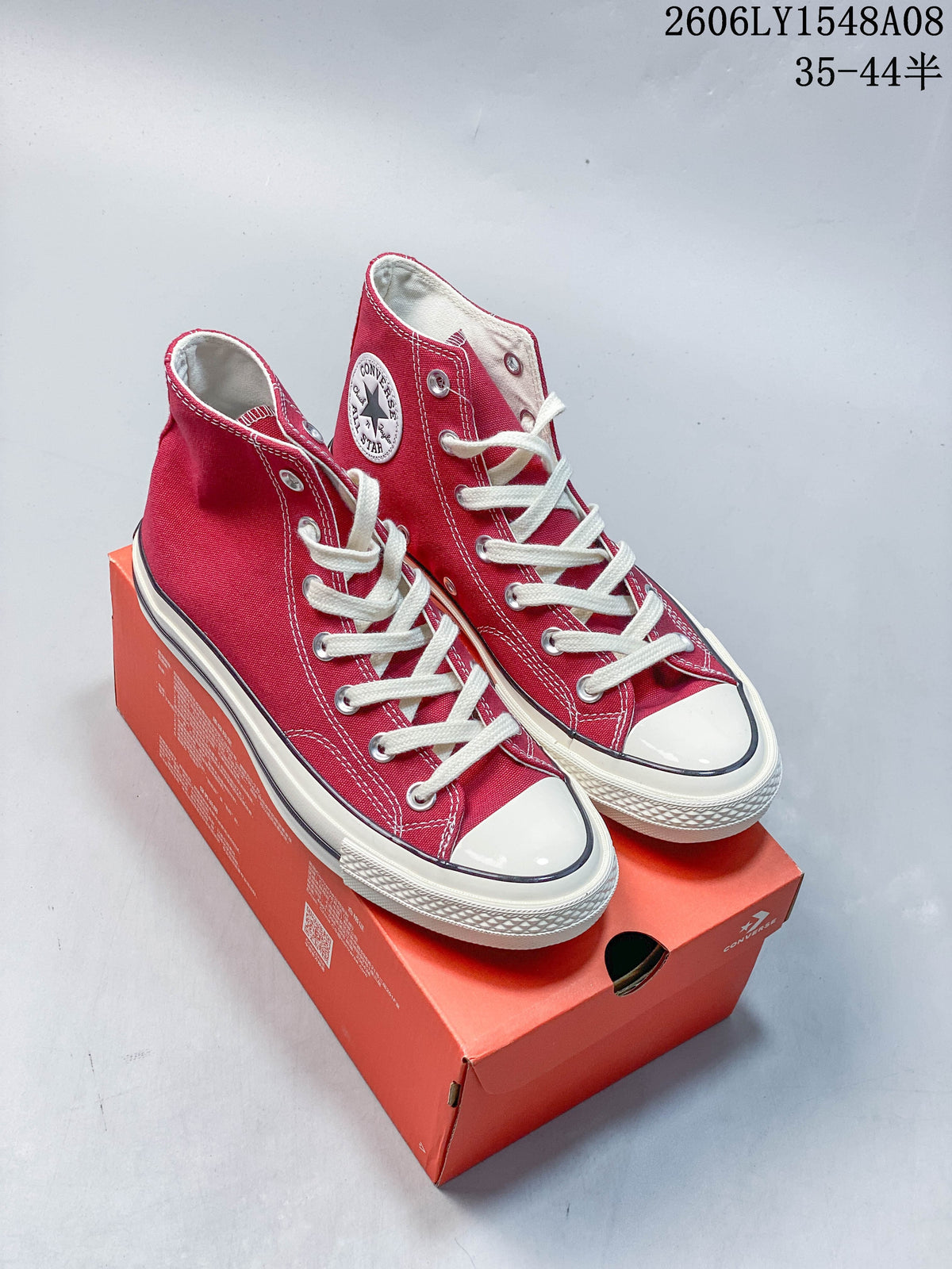 Converse Chuck 70 High Top Sneakers in Red