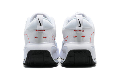 Nike Air Max White and Red Running Sneakers