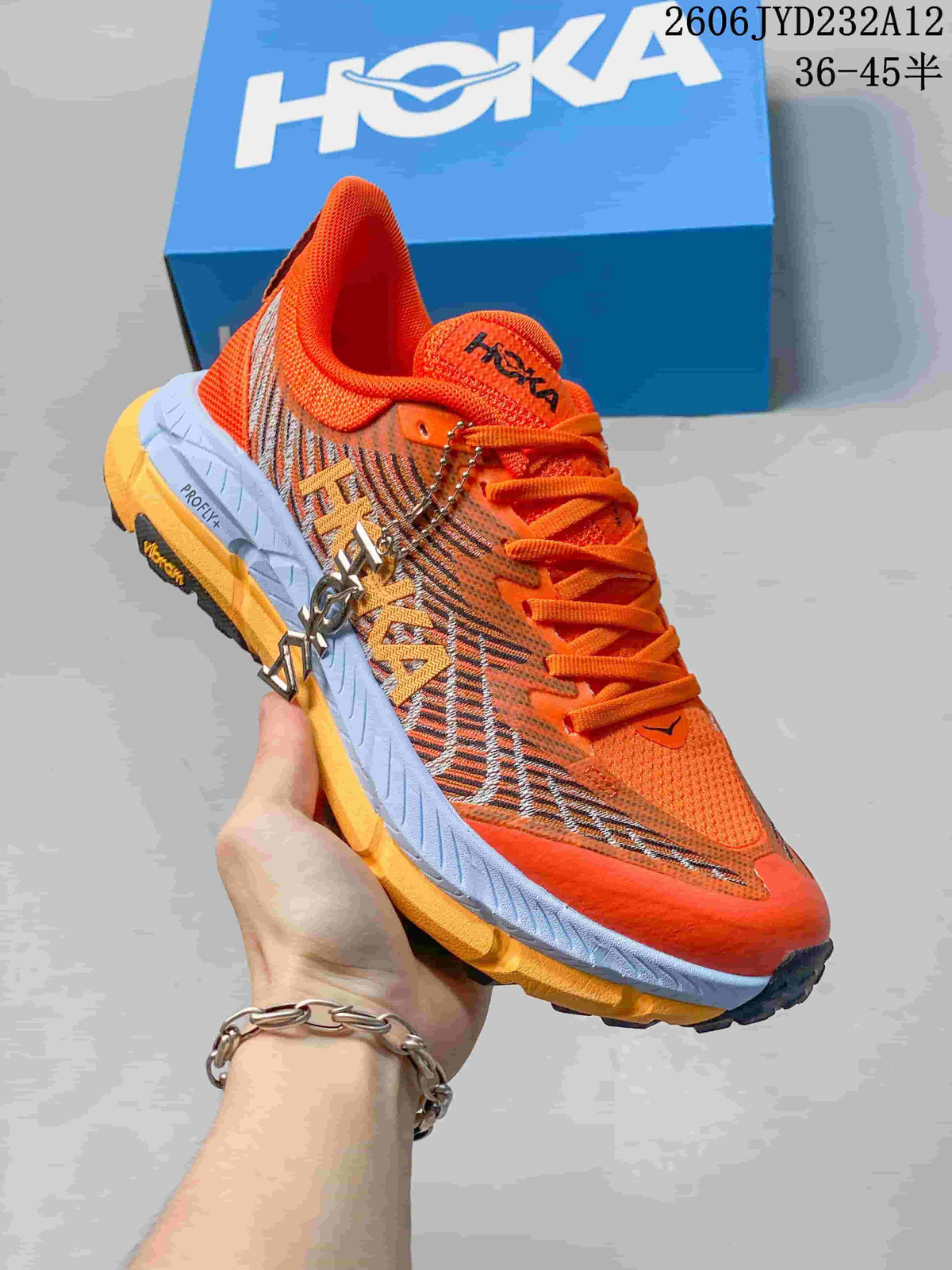 HOKA Mafate Speed 4 Trail Running Shoes – Orange