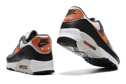 Nike Air Max 90 White Black Orange Sneakers
