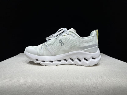 On Cloudsurfer Trail White Trail Running Shoes