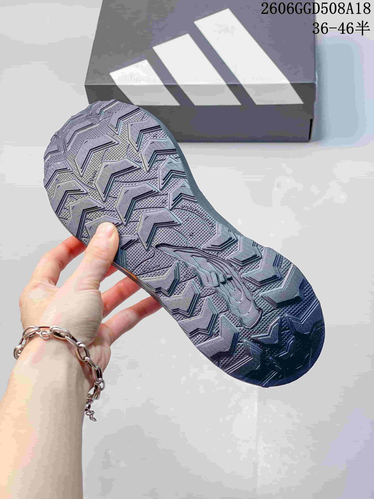 Adidas Holo Peak Trail Running Shoes KI1522, Gray