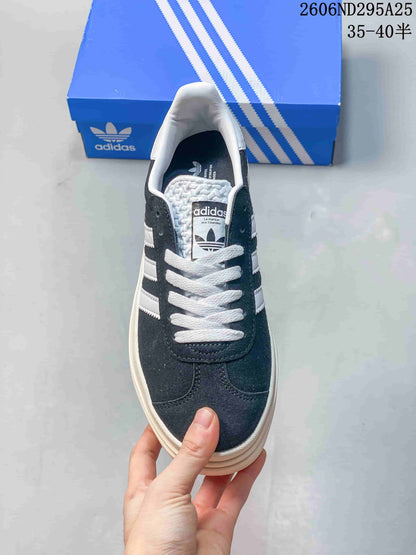 adidas Gazelle Bold Women’s Platform Sneakers Navy White