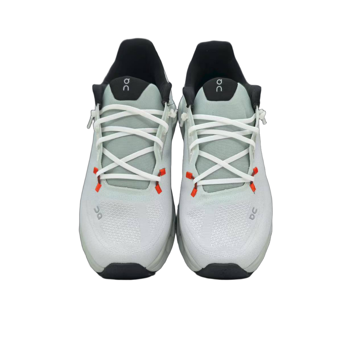 On Cloudmonster 2 Running Shoes in White and Black