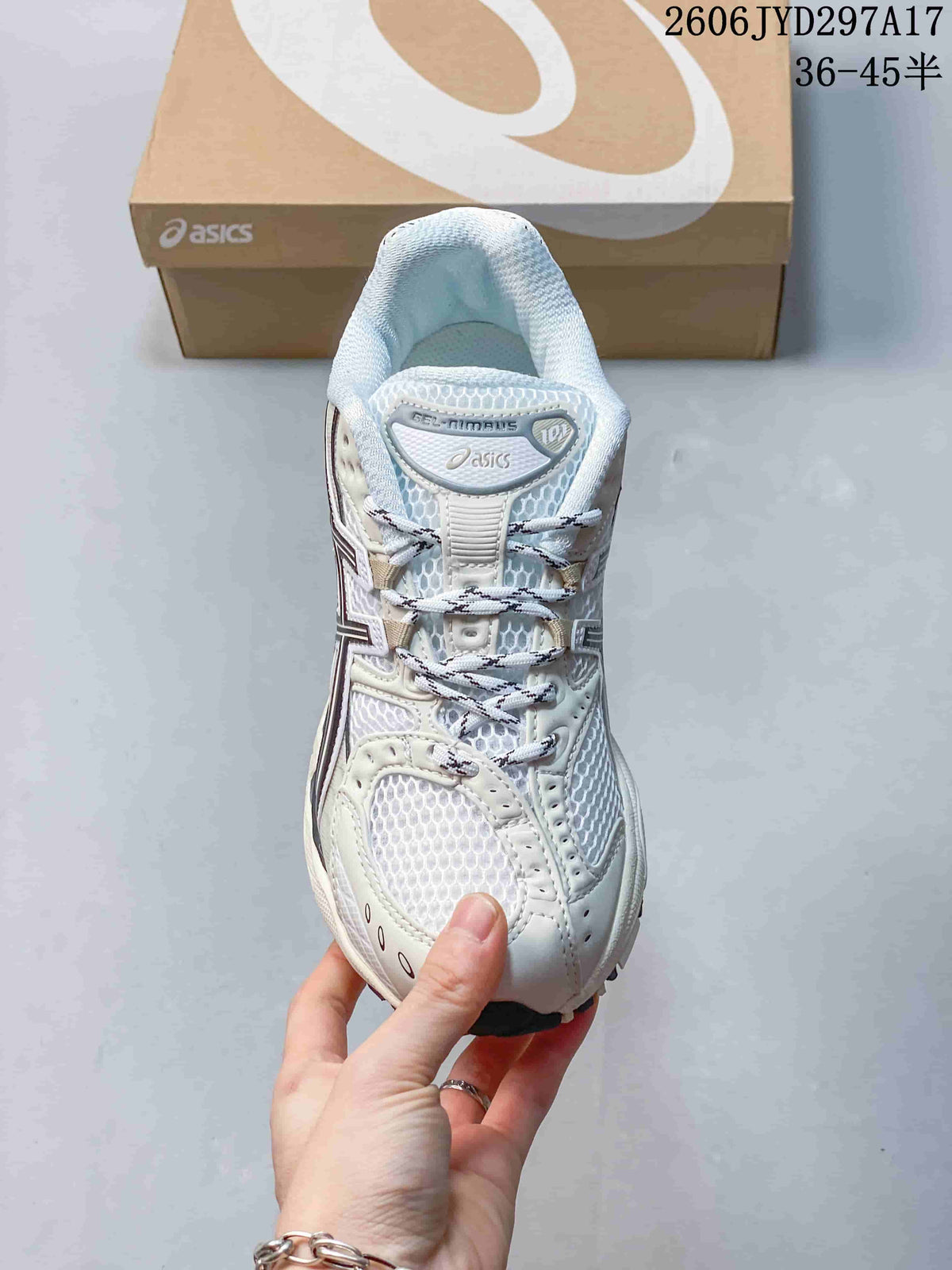 ASICS Gel-Kayano 12.1 White Running Sneakers