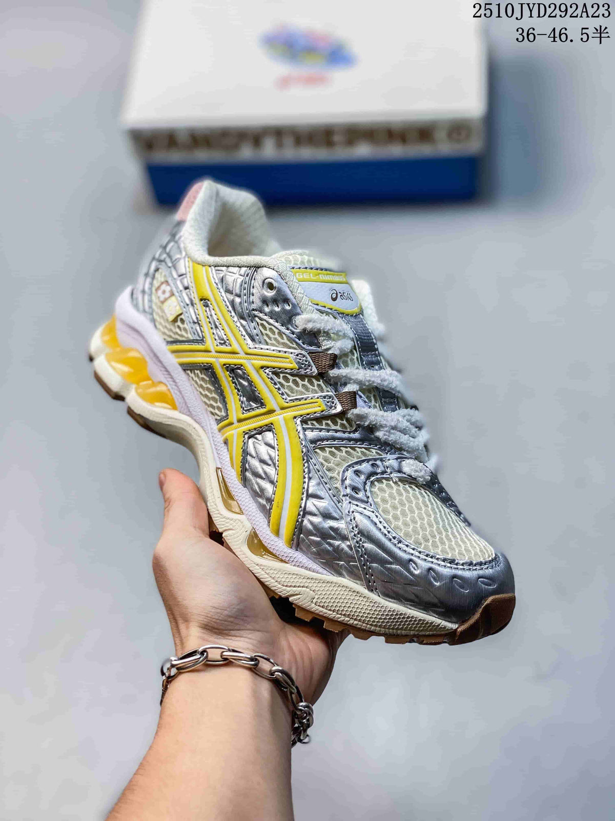 ASICS GEL-Nimbus 10.1 Silver Yellow Sneakers 10JYD292A23