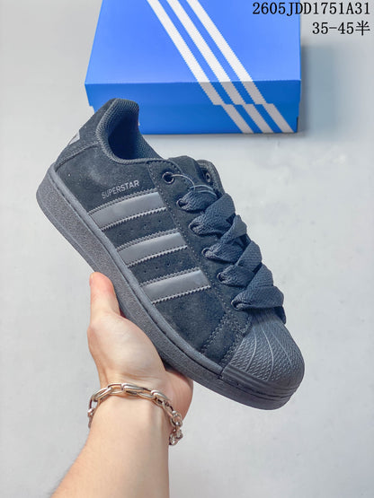 Adidas Superstar Shell-Toe Sneakers in Mixed Colors