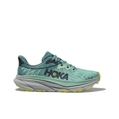 HOKA Challenger 7 Trail Running Shoes in Teal