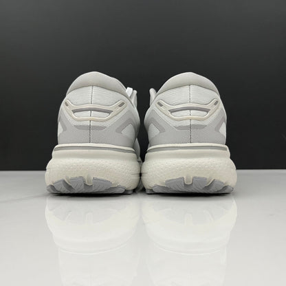 Brooks Ghost 15 Running Shoes in White and Grey
