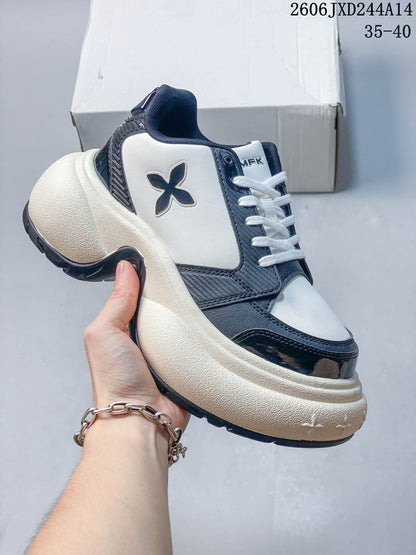 SMFK Women’s Retro Sneakers White 06JXD244A14