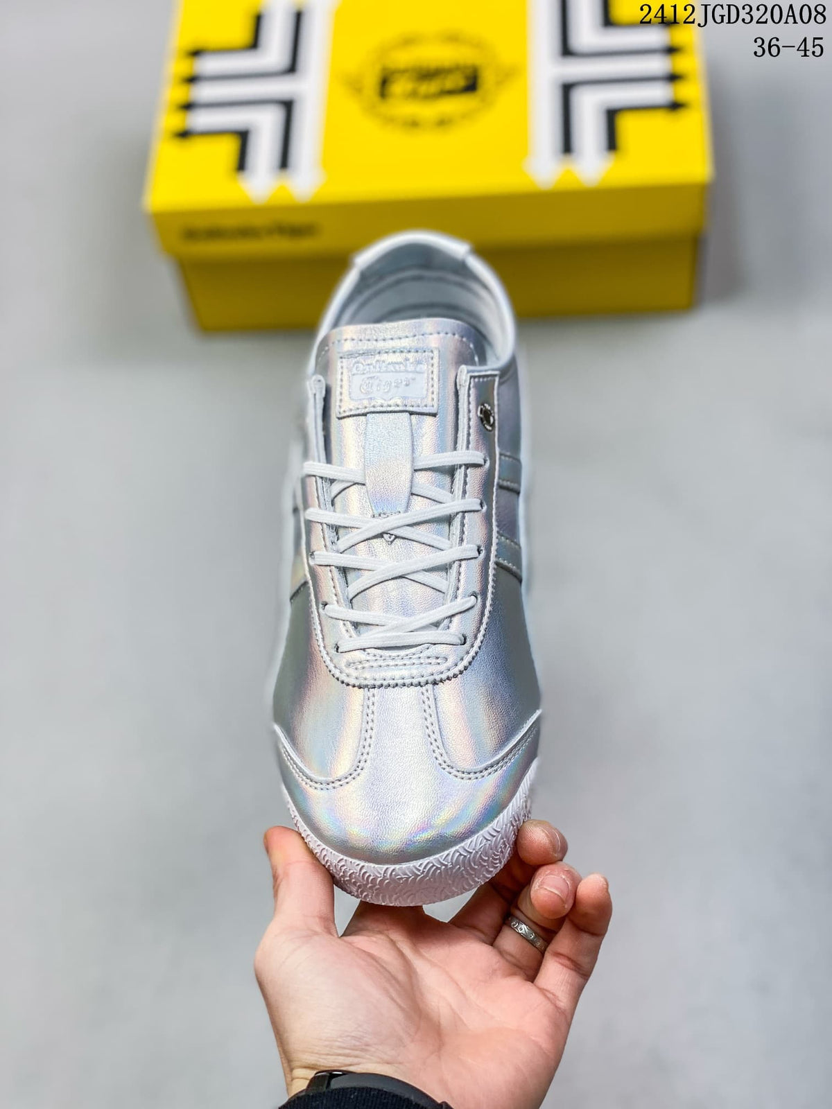 Onitsuka Tiger Mexico 66 SD Low-Top Sneakers, Iridescent Silver