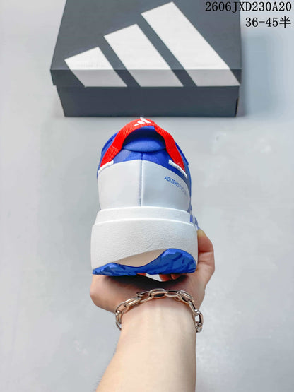 Adidas Adizero Evo SL Running Shoes Blue White Red