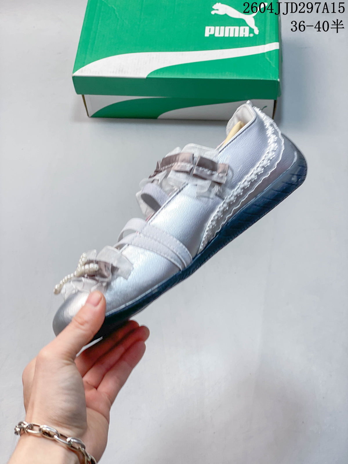 Puma Speedcat OG+ Sparco Silver Pink Sneakers
