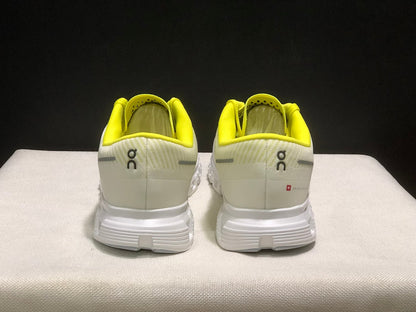 On Cloud 6 Push Sneakers White and Yellow