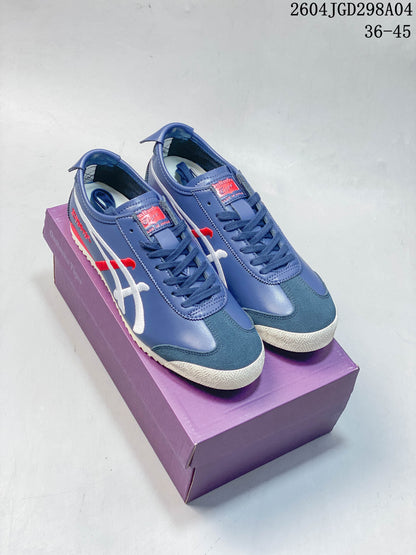 Onitsuka Tiger Mexico 66 Deluxe Sneakers Blue Red