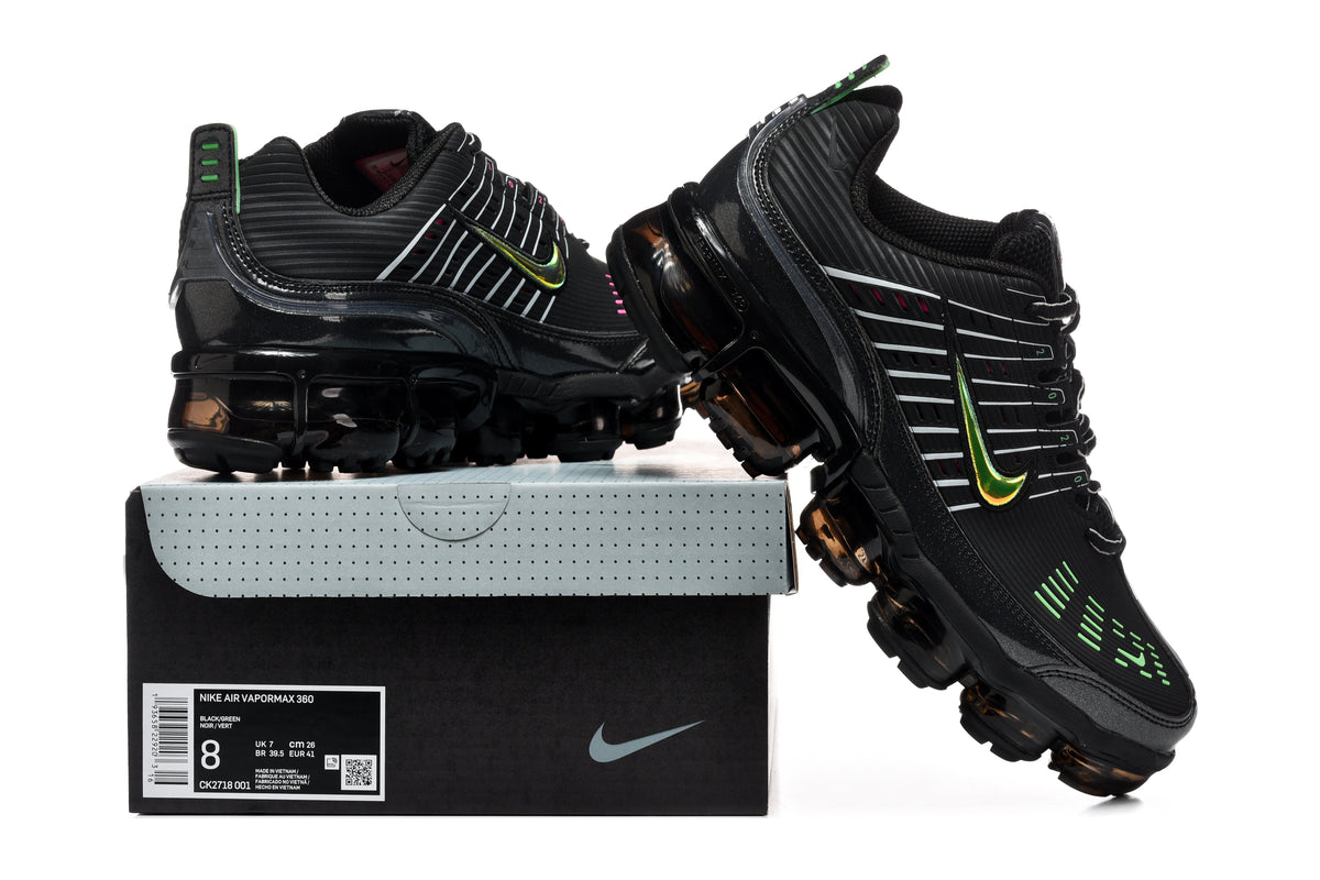 Nike Air VaporMax 360 Black Green Sneakers CK2718-001