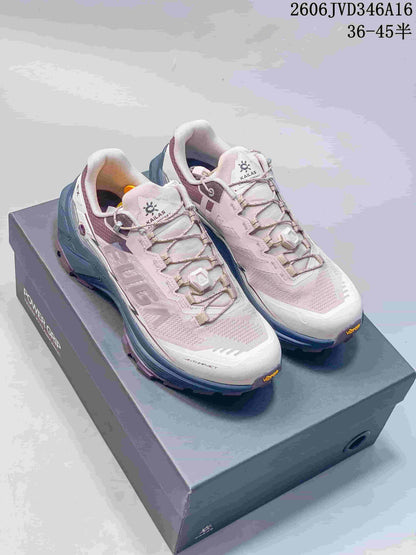 Kailas FUGA EX3 Trail Running Shoes, Pink and Blue