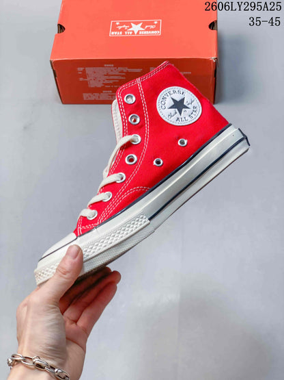 Converse Chuck Taylor All Star High-Top Sneakers, Red