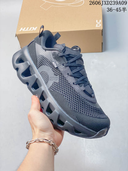 On CloudSwift K-Tech 2 Running Shoes, Charcoal