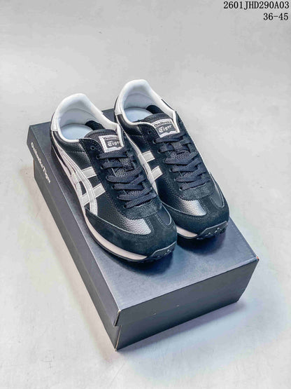 Onitsuka Tiger EDR 78 Retro Sneakers in Navy and Silver