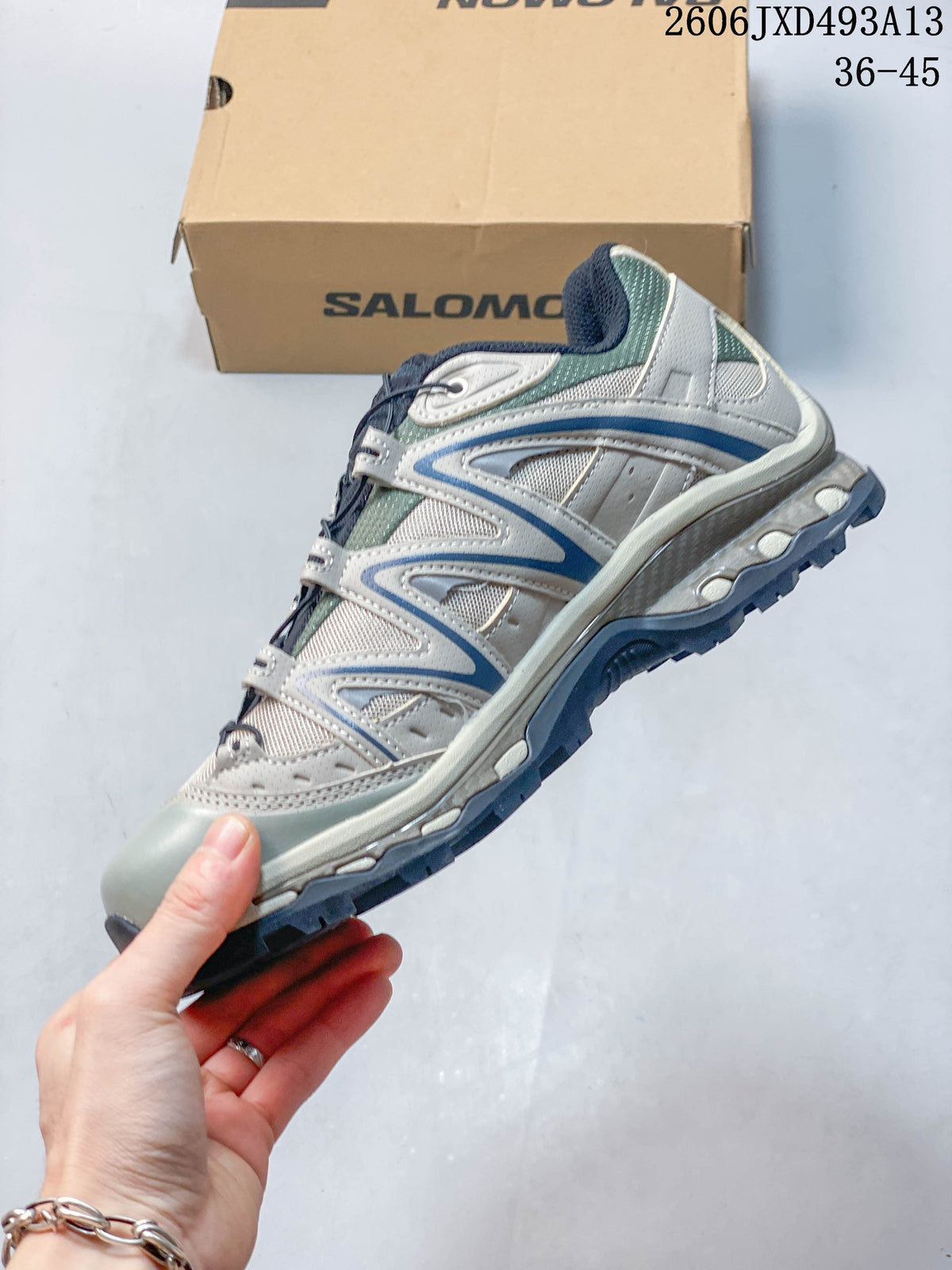 Salomon XA Pro 3D Trail Running Shoes in Sand Gray