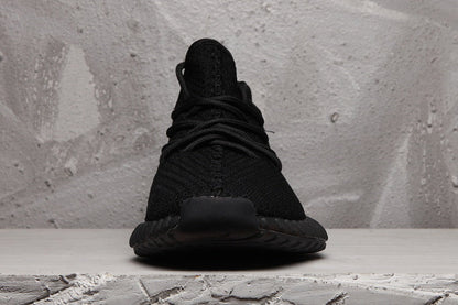 Yeezy 350 V2 Black Knit Sneakers