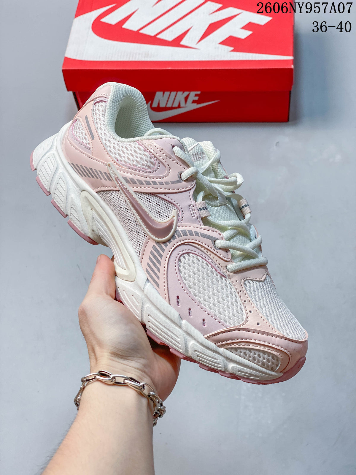 Nike V5 RNR Running Sneakers in Pink and White