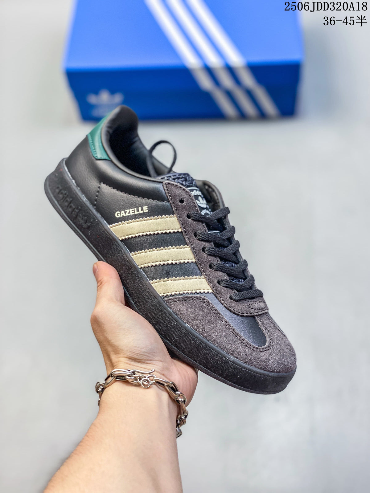 Adidas Gazelle Low-Top Sneakers with Gum Sole