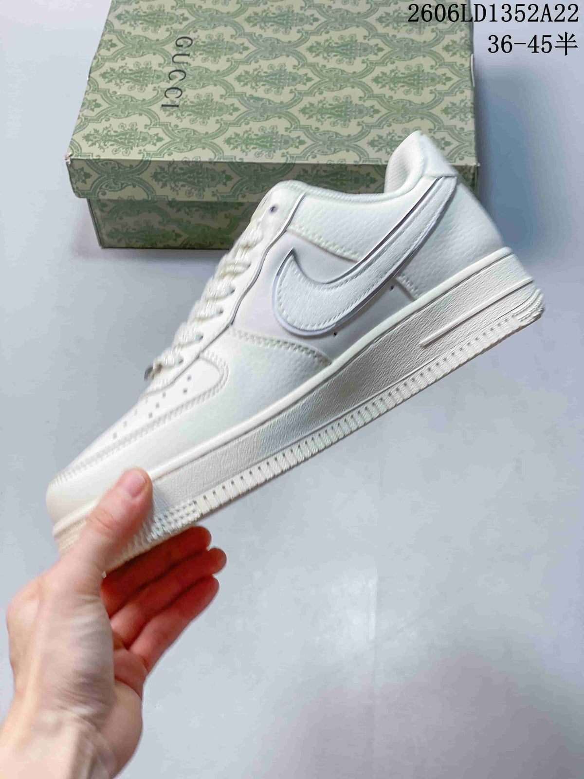 Nike Air Force 1 Low White The North Face Custom