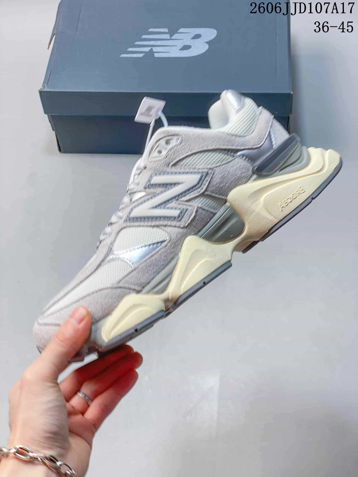 New Balance 9060 Sneakers in Grey and Silver