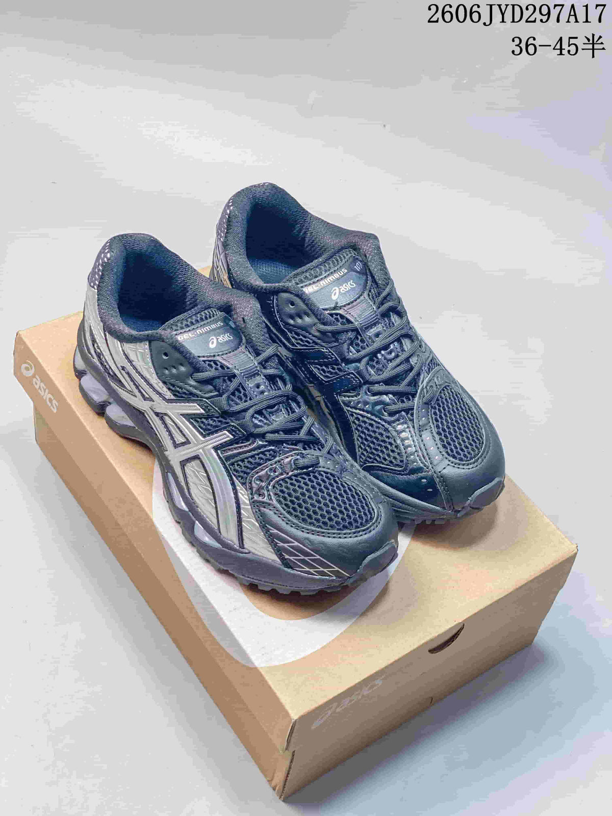 ASICS GEL-Kayano 12.1 Running Shoes in Navy and Silver