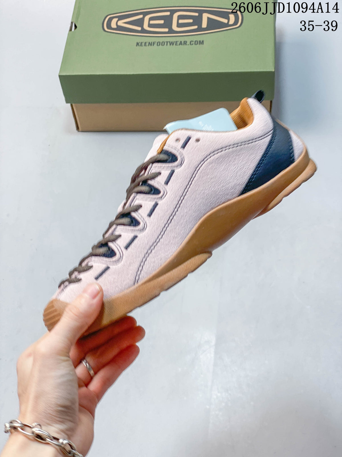 KEEN Jasper Low-Top Sneakers, Pink and Navy, 1022266