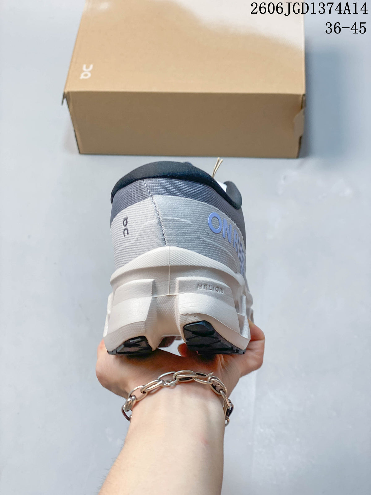 On Cloudmonster 3 Grey Running Shoes