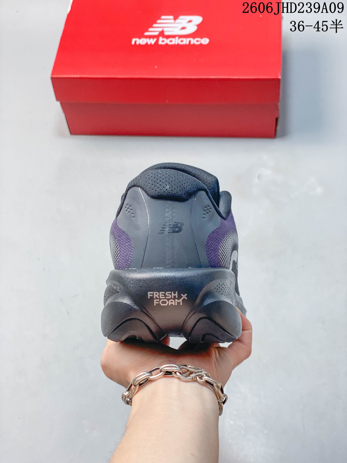 New Balance Ellipse Running Shoes in Purple and Gray