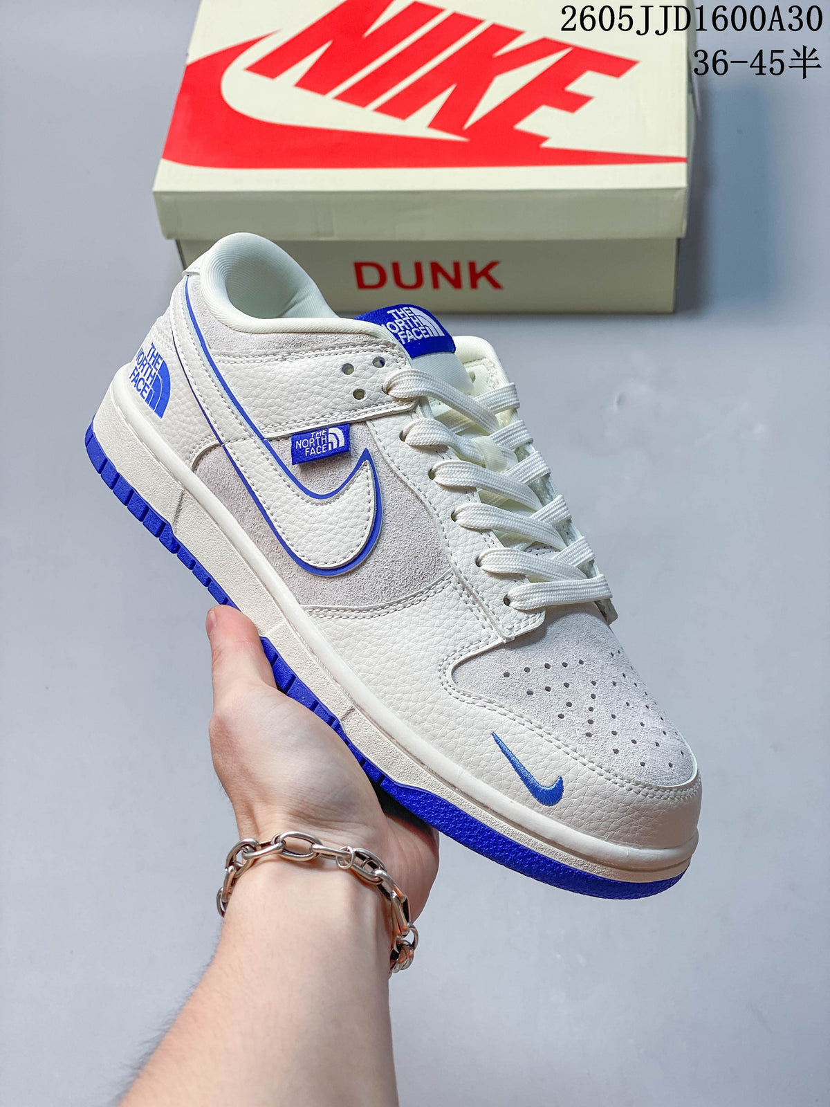 Nike SB Dunk Low White Multicolor Low-Top Sneakers