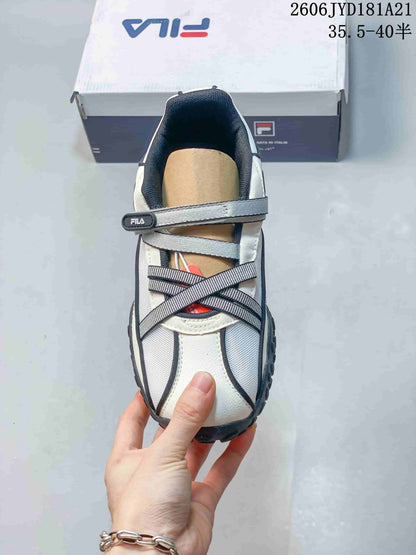 FILA Pebble Sandal Shoes White Gray 612510ASYWT