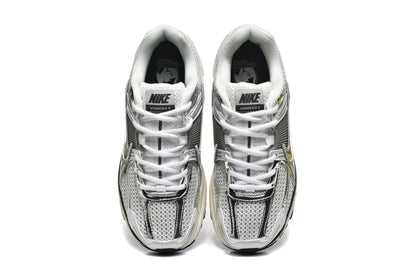 Nike Vomero 5 Silver and White Sneakers