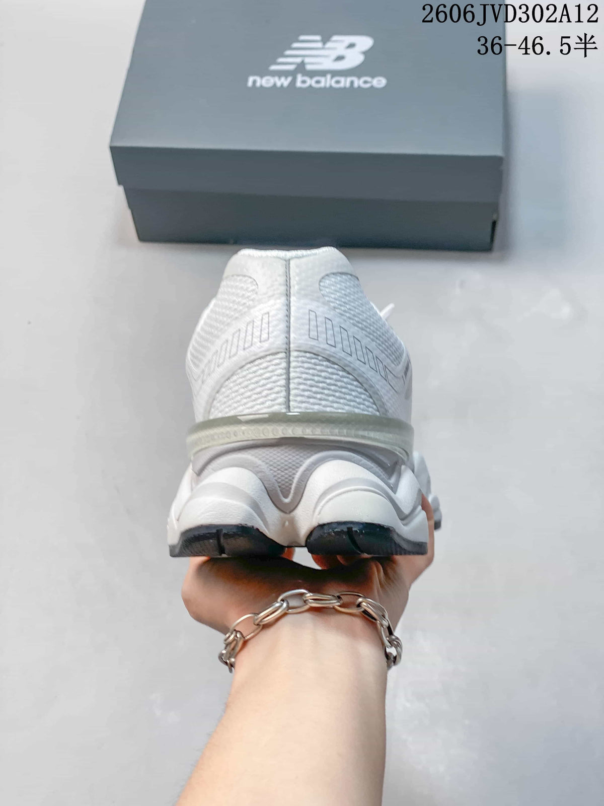 New Balance 9060 White Lifestyle Sneakers