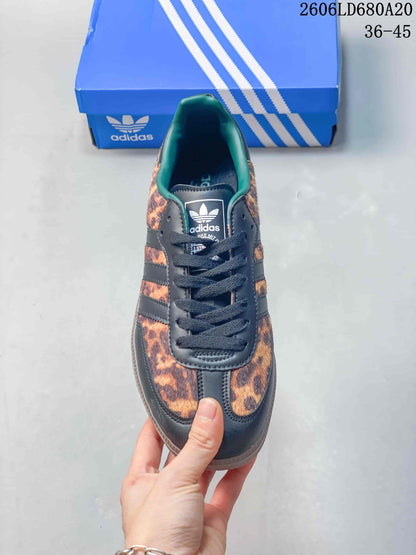 adidas Samba OG Leopard-Print Low-Top Sneakers KK2239