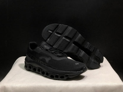 On Cloud X Black Silver Running Shoes