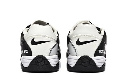 Nike Total 90 Black and White Indoor Soccer Shoes