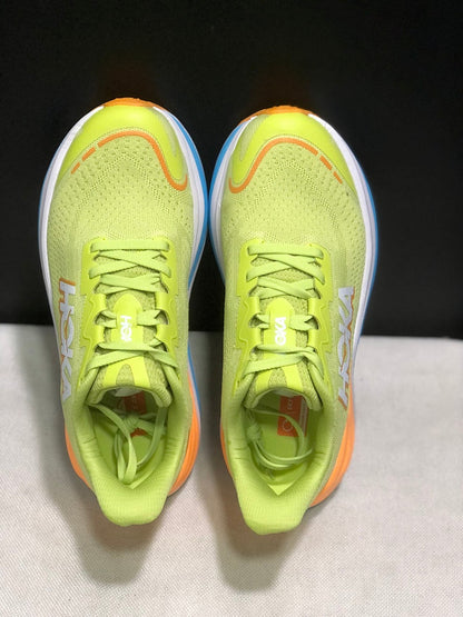 HOKA Skyward X Running Shoes in Lime Green