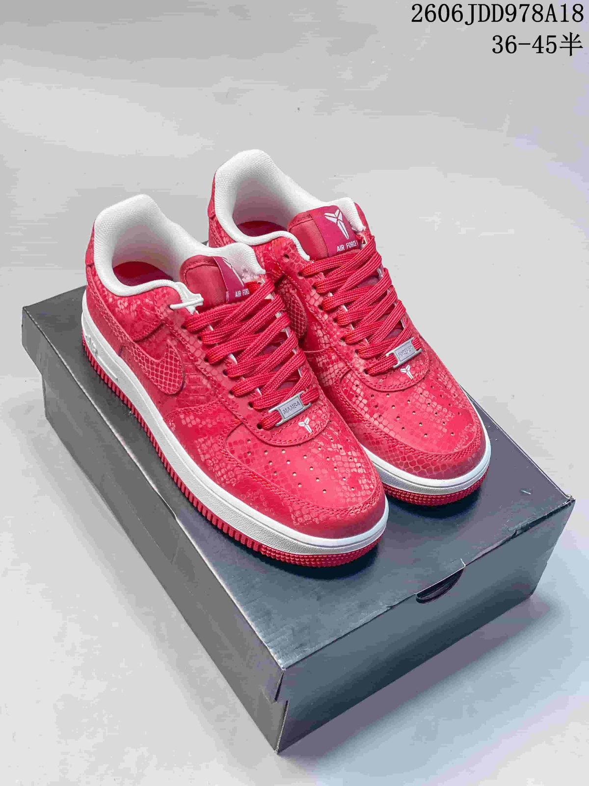 Nike Air Force 1 Low Sneakers with Kobe Details